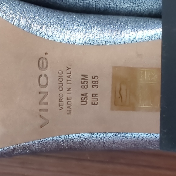 VINCE Rafe pointy toe block heel pumps - Picture 12 of 13